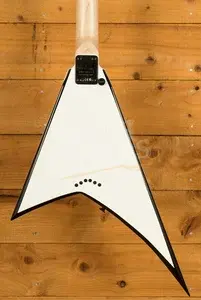 Jackson JS Series Rhoads JS32T - Amaranth - White w/Black Bevels