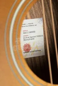 Taylor 214ce Special Edition Honeyburst