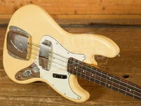 Fender Limited Edition Laura Lee Jazz Bass - Rosewood - Vintage White