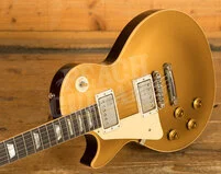 Gibson Custom 1957 Les Paul Goldtop Darkback Reissue | Double Gold - VOS *Left-Handed*