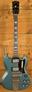 Gibson Custom Murphy Lab 1964 SG Standard w/ Maestro | Pelham Blue - Ultra Light Aged