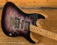 Tom Anderson Drop Top | Natural Purple to T Purple to Black Burst Gloss w/Binding *Used*