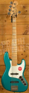 Squier Classic Vibe Active '70s Jazz Bass V - Maple - Ocean Turquoise