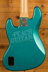 Squier Classic Vibe Active '70s Jazz Bass V - Maple - Ocean Turquoise