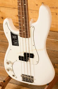 Fender Player Precision Bass | Pau Ferro - Polar White - Left-Handed