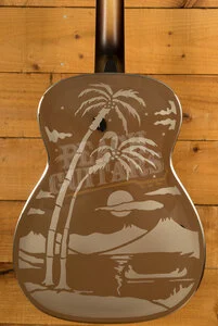 National Style O 14 Fret | Biscuit Resonator - Brass Body