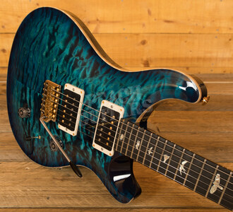 PRS Custom 24 Flame Maple Neck 10 Top Pattern Thin Ebony