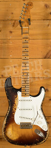 Fender Custom Shop Limited 70th Anniversary 54 Strat | Super Heavy Relic Wide-Fade 2-Colour Sunburst