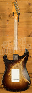 Fender Custom Shop Limited 70th Anniversary 54 Strat | Super Heavy Relic Wide-Fade 2-Colour Sunburst