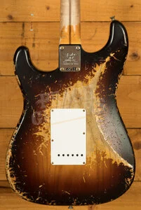 Fender Custom Shop Limited 70th Anniversary 54 Strat - Super Heavy Relic Wide-Fade 2-Tone Sunburst