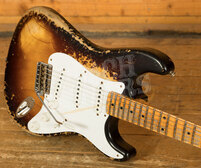 Fender Custom Shop Limited 70th Anniversary 54 Strat | Super Heavy Relic Wide-Fade 2-Colour Sunburst