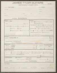 James Tyler Guitars | Studio Elite - Burning Water 2K