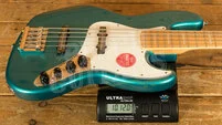 Squier Classic Vibe Active '70s Jazz Bass V - Maple - Ocean Turquoise