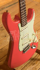 Fender Custom Shop 59 Strat - Journeyman Relic Fiesta Red