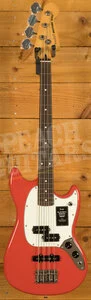 Fender Player II Mustang Bass PJ - Rosewood - Coral Red
