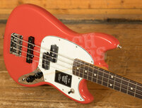 Fender Player II Mustang Bass PJ Rosewood Coral Red