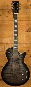 Gibson Mark Morton Les Paul Modern Quilt - Translucent Ebony Burst Satin