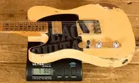 Fender Custom Shop 52 HS Tele Left-Handed - Heavy Relic Nocaster Blonde