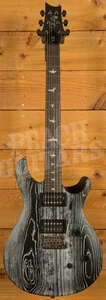 PRS SE CE | CE24 Sandblasted White
