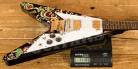 Epiphone Jimi Hendrix "Love Drops" Flying V | Ebony w/Artwork