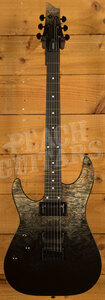 Schecter C-1 Standard | Black Fade Burst Burl *Left-Handed*