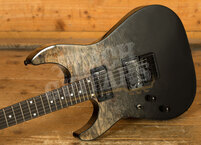 Schecter C-1 Standard | Black Fade Burst Burl *Left-Handed*