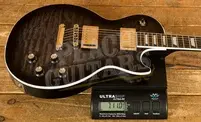 Gibson Mark Morton Les Paul Modern Quilt - Translucent Ebony Burst Satin