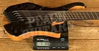 Ibanez EHB1135MS EHB Series Bass - Panga Panga - Silver Wave Black - Multi-Scale - 5-String