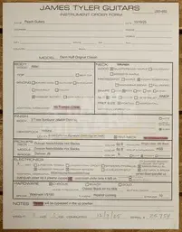 James Tyler Guitars Dann Huff Original Classic - 3 Tone Sunburst Vintage Trem