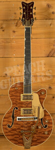Gretsch Limited Edition Falcon Centre Block Jr. Quilted Maple Roundup Orange