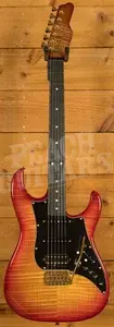 James Tyler Guitars | Studio Elite - Cherry Sunburst Flame Maple