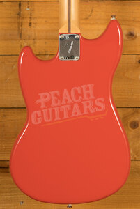 Fender Player II Mustang Bass PJ | Coral Red