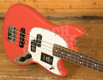 Fender Player II Mustang Bass PJ | Coral Red