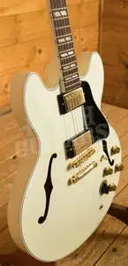 Gibson Custom 1964 ES-345 Varitone Stop Bar | Classic White - VOS