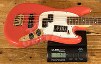 Fender Player II Mustang Bass PJ | Coral Red