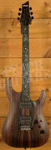 Schecter C-1 Exotic Ebony | Natural Satin