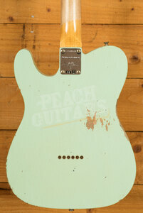 Fender Custom Shop Limited 61 Tele | Relic Faded Aged Surf Green