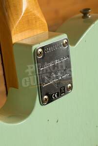 Fender Custom Shop Limited 61 Tele | Relic Faded Aged Surf Green