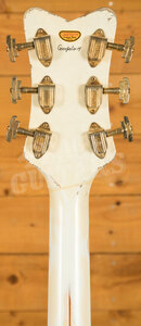 Gretsch Custom Shop Masterbuilt Gonzalo Madrigal G6136-54 White Falcon | Heavy Relic Vintage White