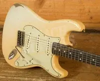 Fender Custom Shop Masterbuilt Levi Perry 62 Strat - Relic Aged Olympic White