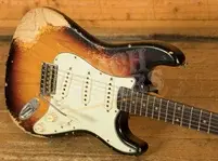 Fender Custom Shop Stratocaster '62 Heavy Relic - 3-Tone Sunburst *Used*