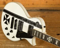 ESP LTD James Hetfield Iron Cross - Snow White