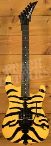 Jackson Pro Origins 1985 Limited Edition San Dimas SD1 HH FR - Ebony - Yellow Bengal