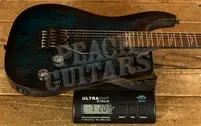Schecter Omen Elite-6 FR | See-Thru Blue Burst