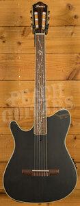 Ibanez TOD10NL Tim Henson (Polyphia) Electro-Nylon | Transparent Black Flat - Left-Handed