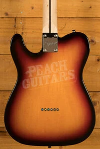 Squier Affinity Series Telecaster Thinline Maple 3-Colour Sunburst