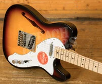 Squier Affinity Series Telecaster Thinline Maple 3-Colour Sunburst