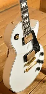 Gibson Custom Les Paul Custom w/Ebony Fingerboard Gloss | Alpine White