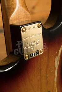 Fender Custom Shop Limited Custom 62 Strat - Relic Bleached 3-Tone Sunburst