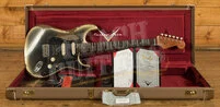 Fender Custom Shop Masterbuilt Levi Perry 60s Strat - Heavy Relic Super Aged Reverse Silver Burst